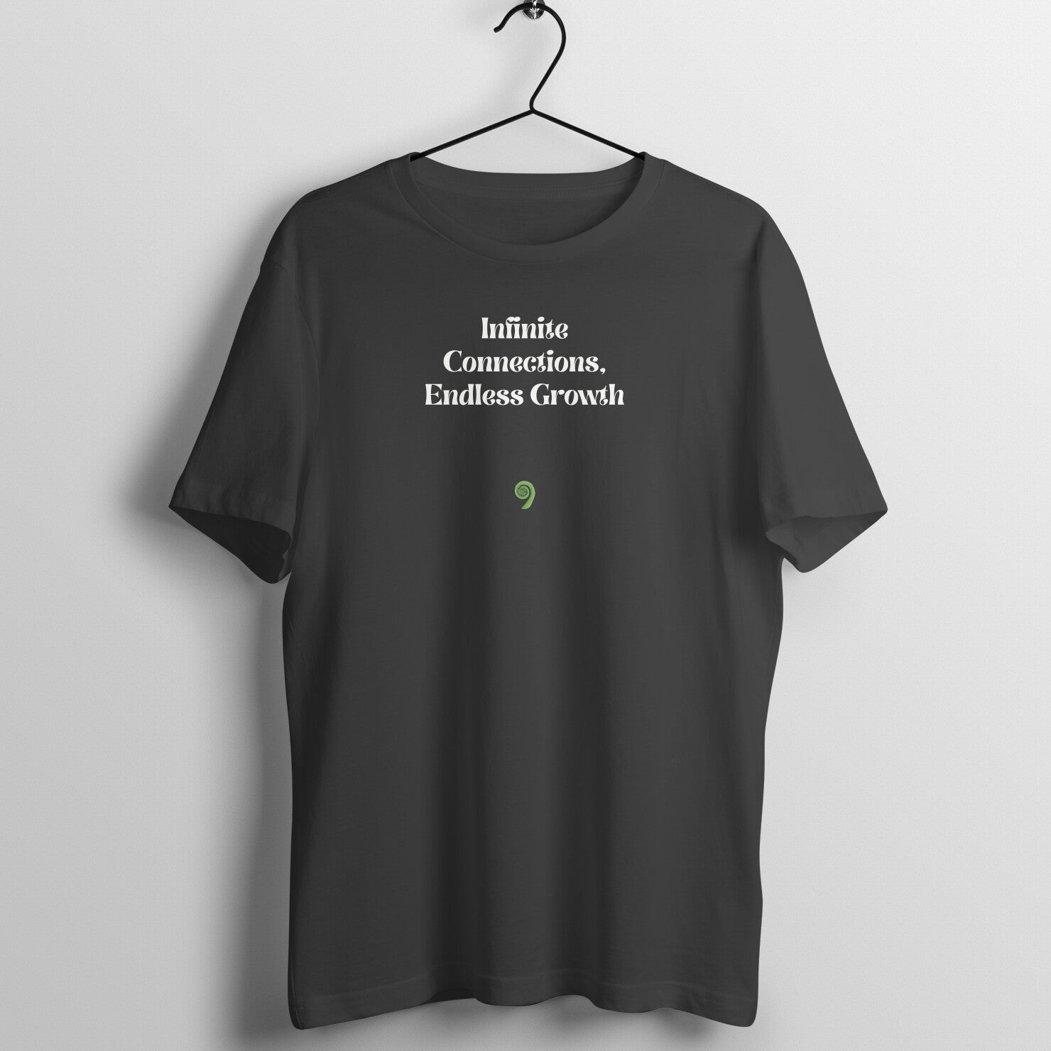 KoruBridge Unisex Tee - Infinite Connections, Endless Growth