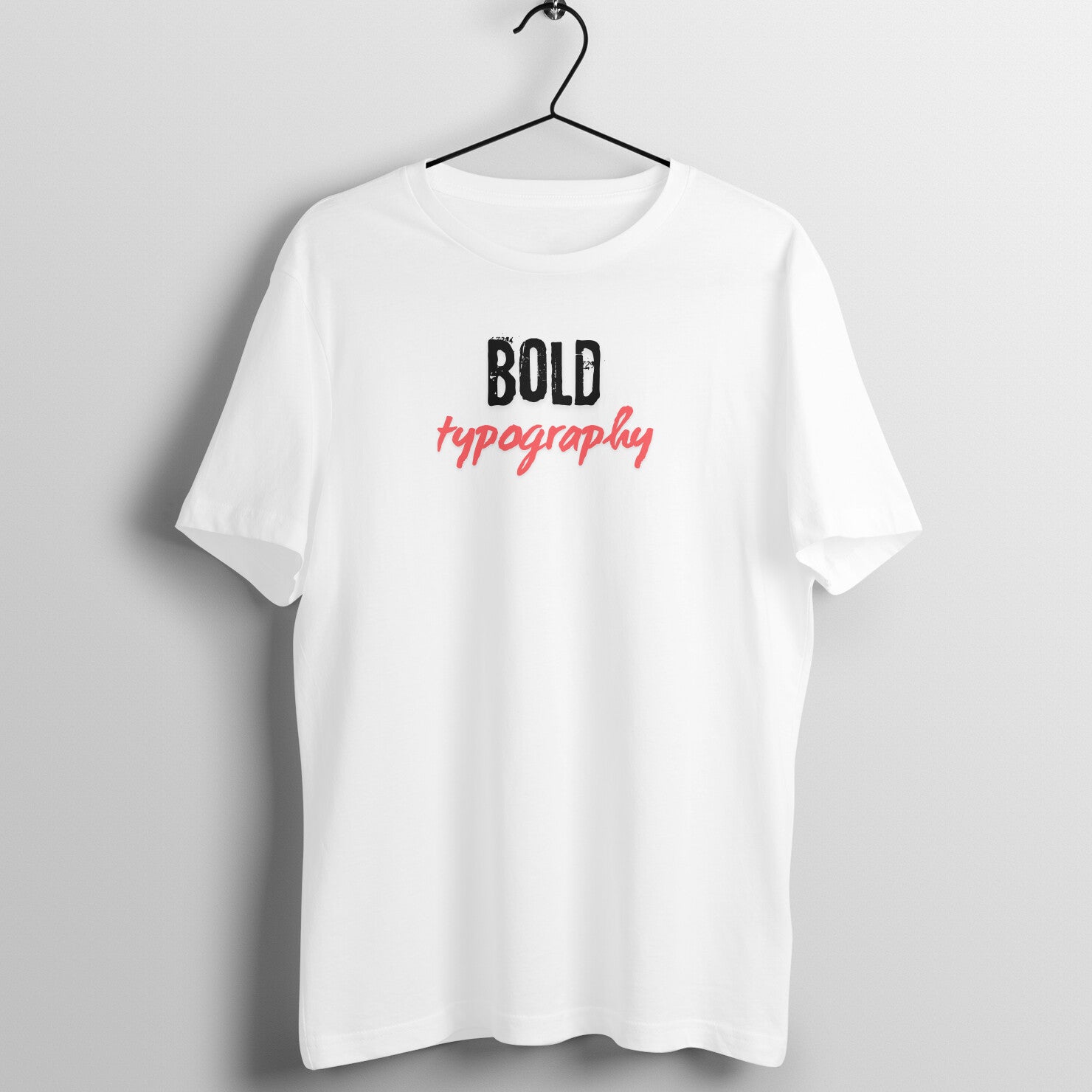 KoruBridge Men Tee- Bold Typography