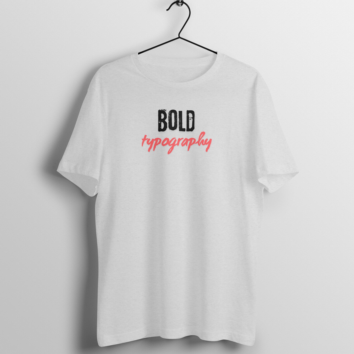 KoruBridge Men Tee- Bold Typography