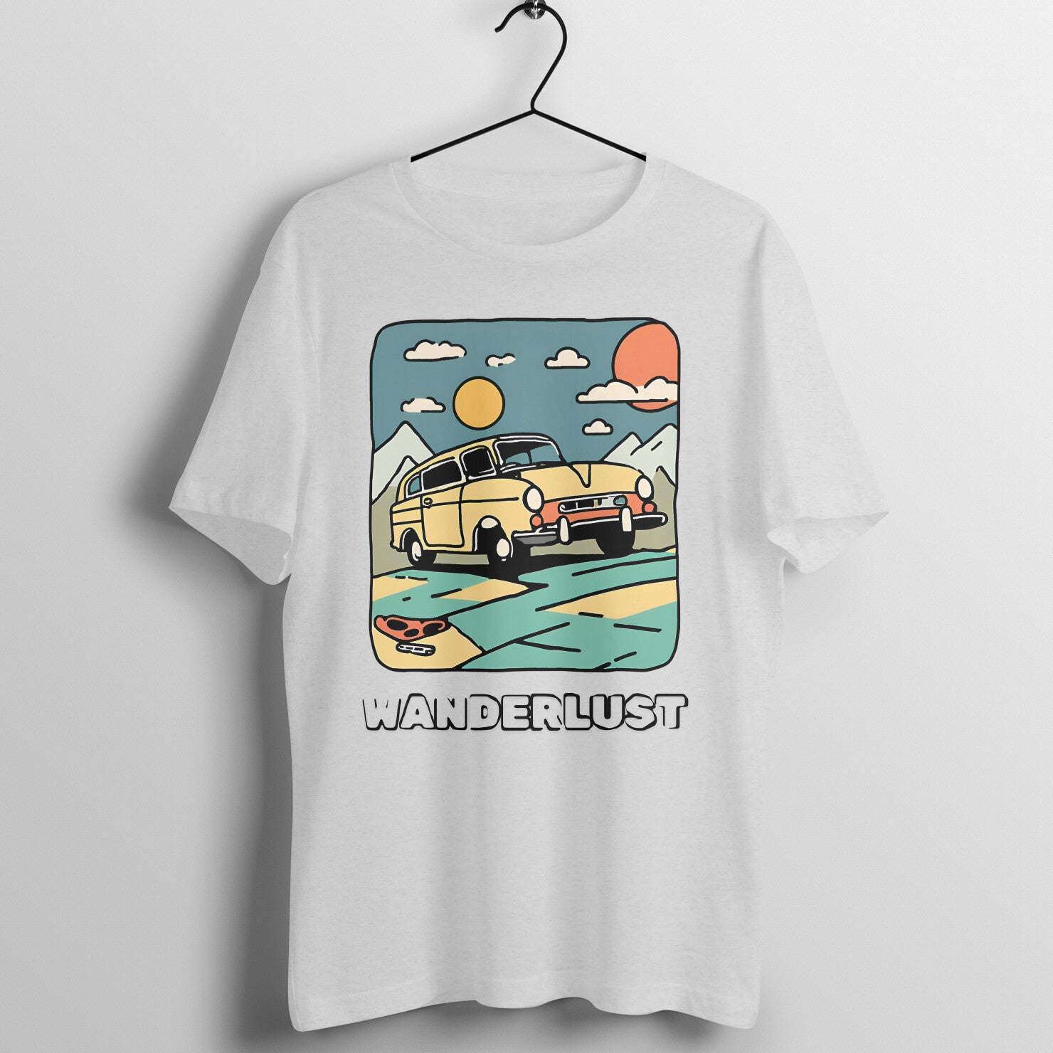 KoruBridge Men Tee- Retro Wanderlust