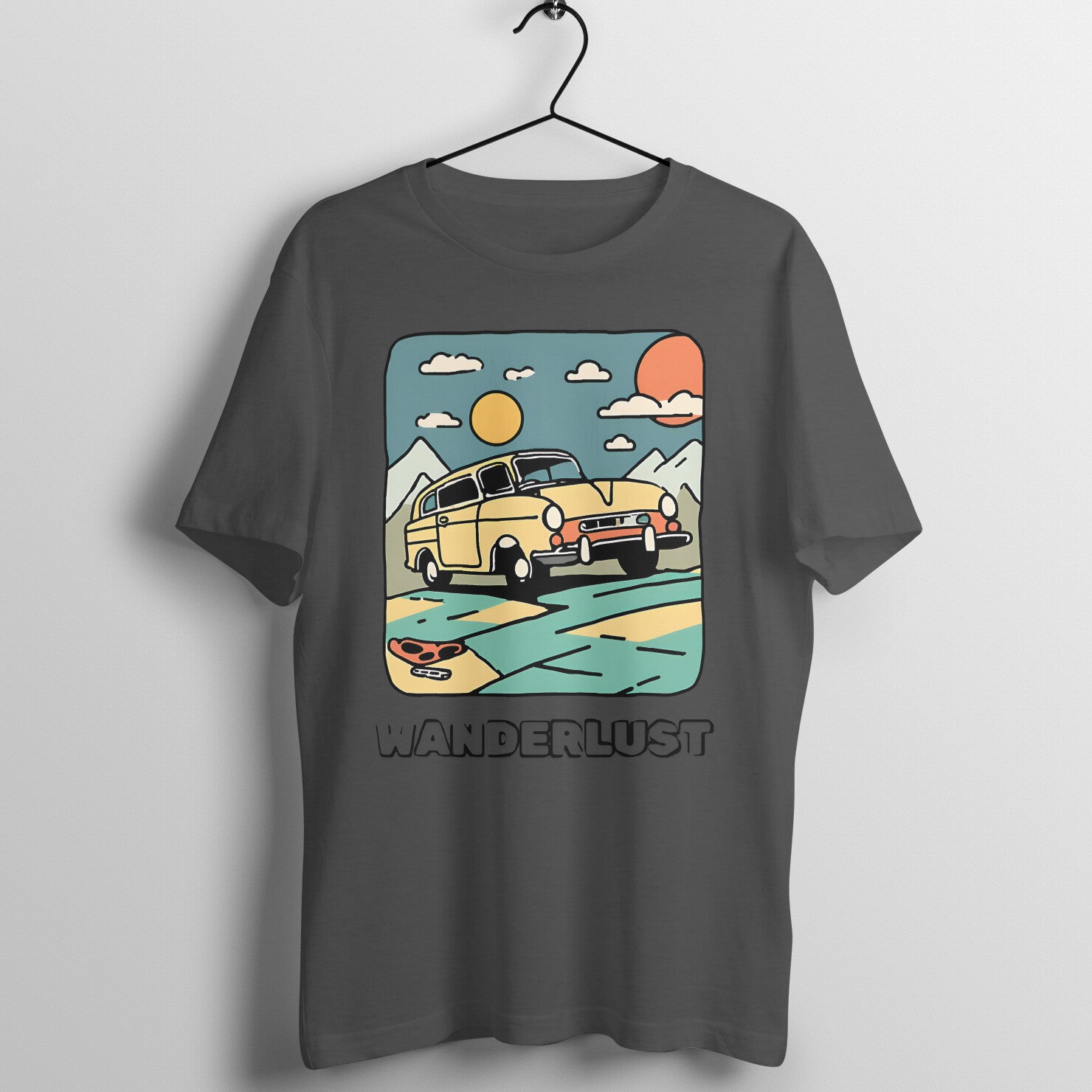 KoruBridge Men Tee- Retro Wanderlust