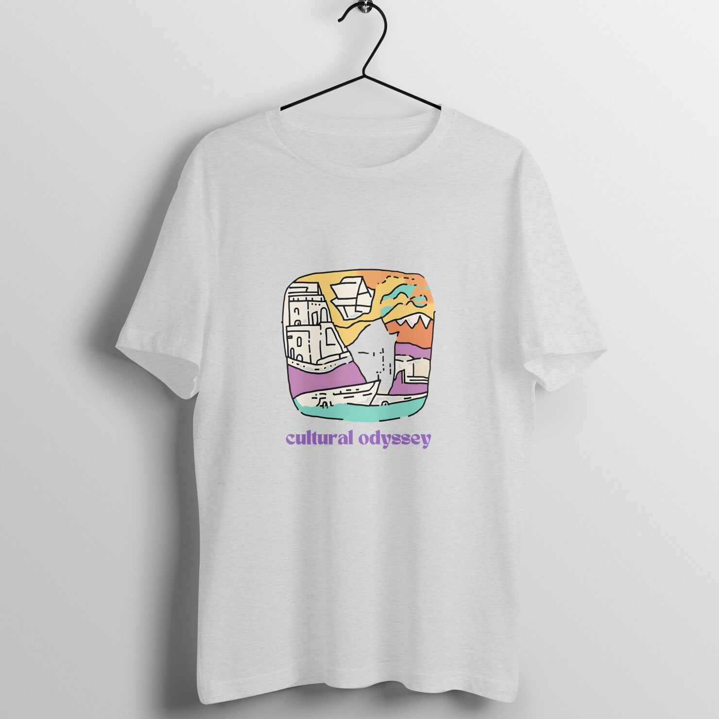 KoruBridge Men Tee- Cultural Odyssey