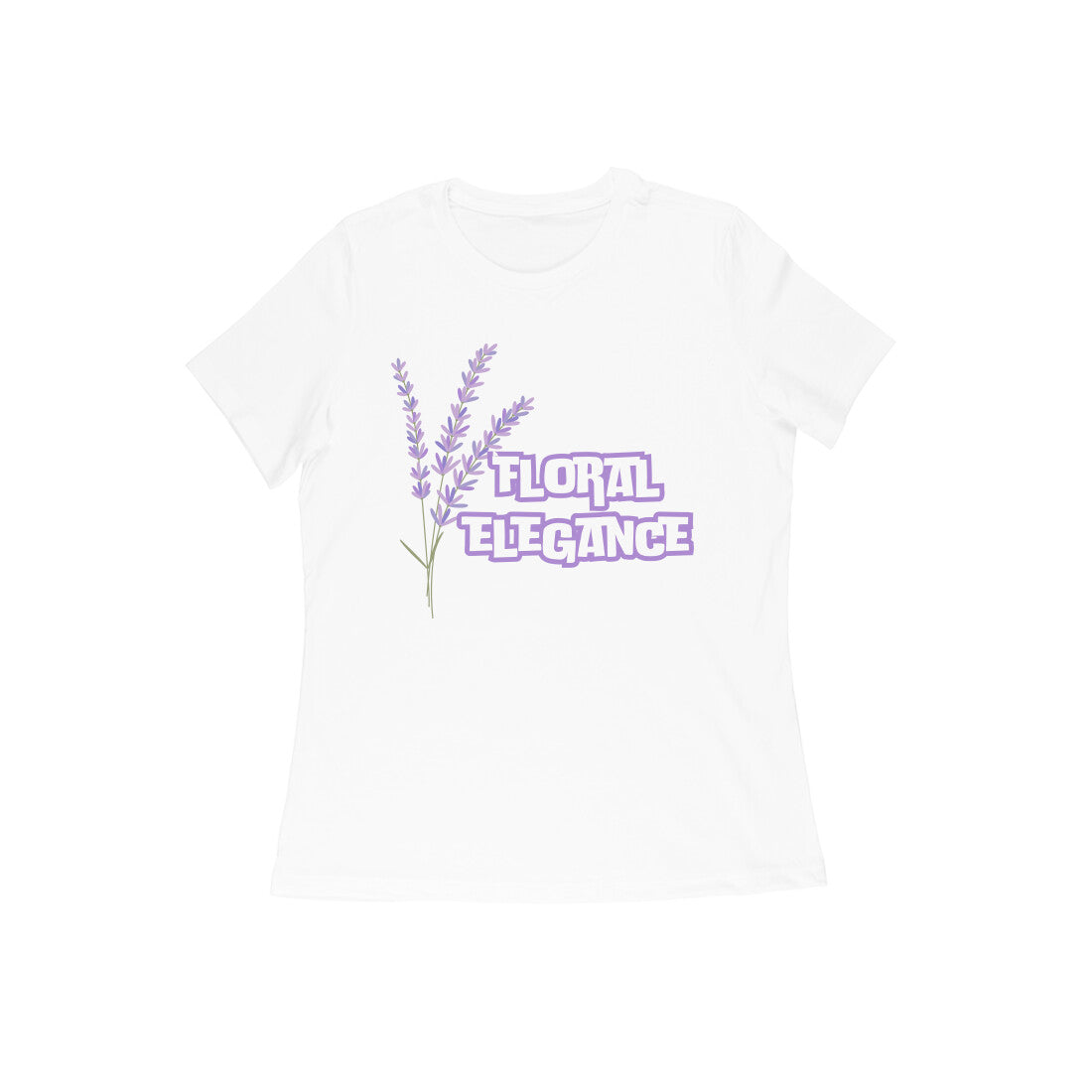 KoruBridge Women Tee- Floral Elegance