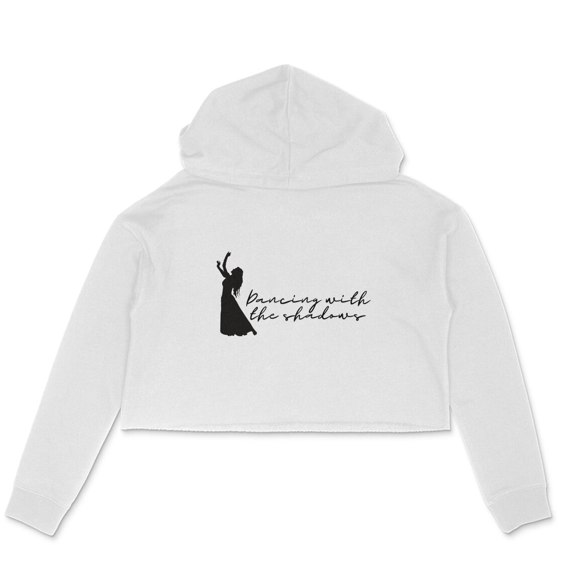 Korubridge Ethereal Elegance Crop Hoodie